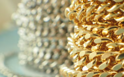 Oversized Precious Metal-Plated Brass Curb-Link Cuff: Introduction